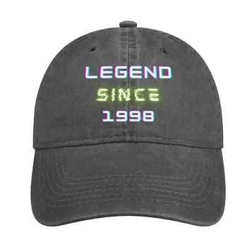 Legenda od leta 1998 25. Rojstni dan darilo Stavek Kavbojski Klobuk derby klobuk oče klobuk Ženske Plaža Moda za Moške
