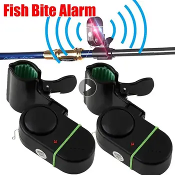 Električni Ribolov Alarm Ribolov Bell Pribor Kazalnik Robni Občutljivost Zvočnega Opozorila Ribe Bite Alarm Ribolov Rod Orodje