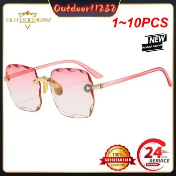 1~10PCS Nov Pravokotnik Vožnje Moda za Ženske, Moške Vintage sončna Očala Ozko Kvadratni Okvir UV400 Zaščito Ribolov sončna očala