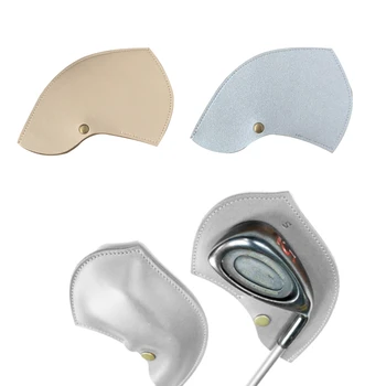 PU Usnje Golf Železa Kritje Golf Železa Zaščito Glave Rokav Kritje Golf 9x