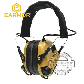 EARMOR M31 MOD4 Taktično Streljanje Naušniki Novo Glavo Anti-hrup Hrup Preklic Zaščite Sluha Aktivne slušalke Naušniki