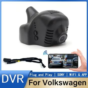 Avto Dvr WIFI Dash Cam Kamera HD 1080P za Volkswagen VW Jetta Arteon Touareg Multivan Magotan EOS Golf Polo Tiguan Passat Touran