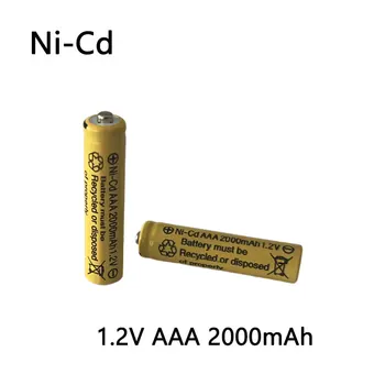 1,2 V AA+AAA za ponovno Polnjenje Nikelj Kadmij Baterijo 3000mAh, ki je Primerna za Brezžične Miške, Oddaljeni Nadzor, in Druge Naprave,