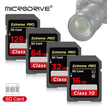 Ultra Original SD 32GB SDHC 64GB 128GB 256GB SDXC Class10 Pomnilniške Kartice C10 POVRŠINSKE-1 Podpora za Kamero Avto DV SLR