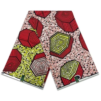 Ankara Afriške Natisne Batik Tkanine Zagotovljena Pravi Vosek Mozaik 100% Bombaž Tissu Visoke Kakovosti Pagne Za Obleko Dekoracijo
