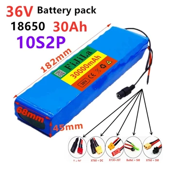 36V 30Ah 10S2P Batterie ebike batterie pack 18650 Li-Ion Batterie 500W High Power und Kapazität 42V Motorrad roller