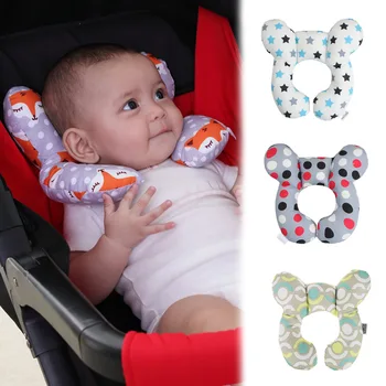 Nov Baby Blazino Zaščitna Potovanja Avtomobilski Sedež Glave, Vratu Podporo Blazine Novorojenih Otrok, U Oblike Vzglavnik Malčka Blazine 0-3 Let