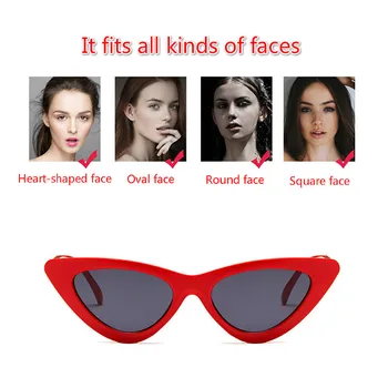 2023 Novih Potnih Retro Ženske, Moške Pohodniške sončna Očala Elegantna Majhna cateye Očala za Sonce (UV 400 Prostem Plezanju Očala