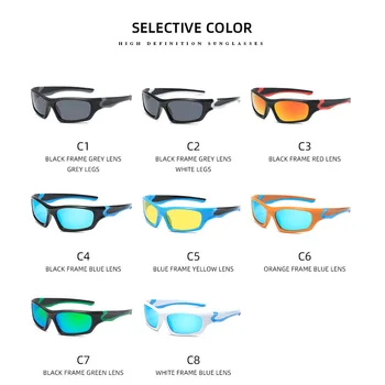 Moški Ženske Polarizirana Ribiška Očala Outdoor HD UV Zaščito Kolesarjenje sončna Očala Športno Plezanje, Ribolov Očala Oculos De Sol