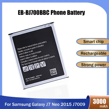 3000mAh EB-BJ700BBC EB-BJ700CBE EB-BJ700CBC Zamenjavo Telefona, Baterije Za Samsung Galaxy J4 J7 Neo 2015 J7009 J7000 J7008 J700F