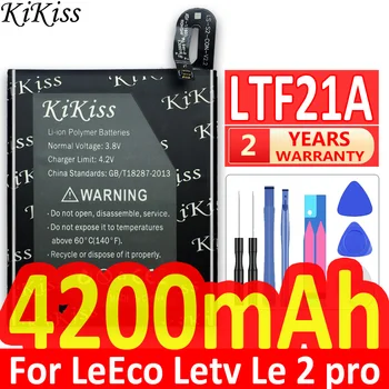 KiKiss 4200mAh Akumulatorska Baterija Za LeEco Letv Le Telefon Le 2 X620 / Le 2 Pro Le2 Pro X520 X527 Zamenjava Baterije LTF21A