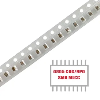 MOJA SKUPINA je 100 KOZARCEV SMD MLCC SKP CER 9.1 PF 250V NP0 0805 Površinska montaža Večplastnih Keramičnih Kondenzatorjev na Zalogi