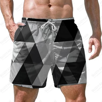 Poletje nove moške hlače, šivanje 3D tiskanih moške hlače etnične slog moške hlače modni trendy priložnostne moške hlače