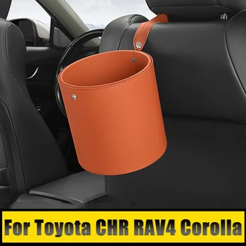 Za Toyota CHR RAV4 XA50 Corolla E210 Camry XV70 Yaris Križ 2020 2021 2022 2023 2024 Praktičen Avto Krožne Smeti Dustbin