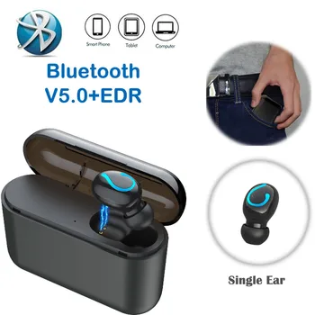 Bluetooth 5.0 Slušalke TWS Brezžične Slušalke 1500mAh IPX5 Vodotesne Slušalke za Prostoročno uporabo Slušalke Športne Čepkov igre na Srečo
