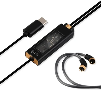 RAPTGO MR-10 TIP-C 0.78 mm/2PIN za Dekodiranje Zvoka Slušalke Kabel Napredno Pet-Osni CNC Tehnologijo, Dve Cirrus Logic vodilnih DACS