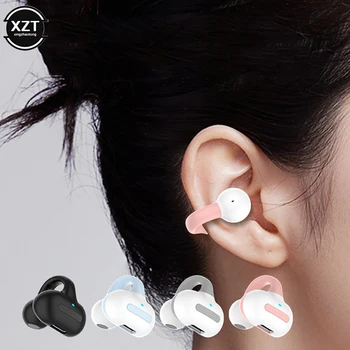 Kostno Prevodnost Bluetooth 5.3 Slušalke Brezžične Slušalke z Mikrofon Gumb za Nadzor Zmanjšanje Hrupa Earhooks Vodotesne Slušalke