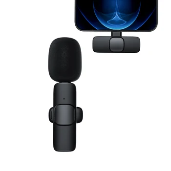 Mini Brezžična Lavalier Mikrofon 360 Vsesmerni River Mic Zmanjšanje Hrupa Združljiv z Vrsto-C Android Pametni telefon
