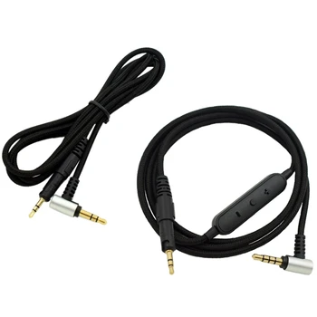 2 Kos Zamenjava Avdio Kabel Za Audio-Technica ATH-M50X M40X Slušalke Ustreza Veliko Slušalke