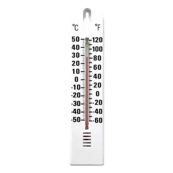 Steni Visi Termometer Notranja Zunanja Stopnjo Celcius Celzija Merjenje Temperature Orodje za Dom Vrt Toplogrednih