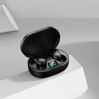 TWS E6S Bluetooth, združljiva 5.1 Slušalke Brezžične slušalke šumov Slušalke Z Mikrofonom Slušalke Za Xiaomi