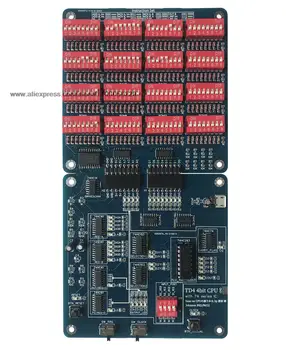 4Bit TD4 CPU Self-made Uvod 74 Serije Čip Logiko Circuit Design CPU Operacijski Princip Učenja