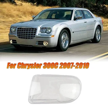 Levi Sprednji Žarometi Prozoren Pokrov Objektiva Deli Za Chrysler 300C 2007-2010 Vodja Svetlobe Žarnice Odtenek Shell Auto Svetlobe Stanovanj