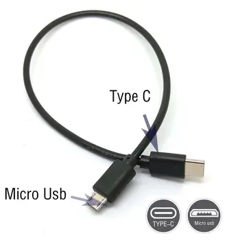 Nov Tip-C Mikro USB Moški Sinhronizacija Polnjenje OTG Kabel Kabel Adapter Trajne Podatkov Kable Priključek U Disk Hiter Prenos