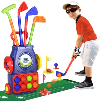 Otroci Golf Club Nastavite,Malčka, Golf Igra z Žogo imajo določene Športne Igrače, Darila za Fante, Punce 2 3 4 5 6 Let Iz Zaprtih Igre
