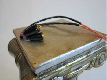 RHA-1000 6N Eno Crystal Baker+zlato, Srebro Zlitina Slušalke Nadgradnjo Kabel DIY Slušalke