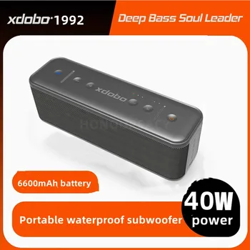 Xdobo 1992 Brezžični Bluetooth Zvočnik Zunanji nepremočljiva 40 W High Power Subwoofer Prenosni Zvočni Stolpec caixa de som sound bar