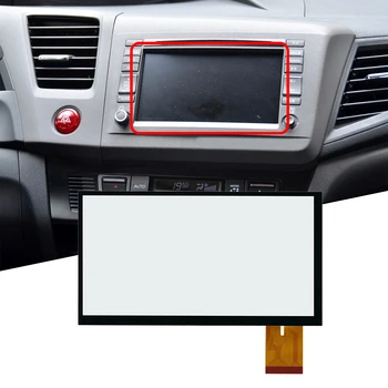 Avto Zaslon na Dotik Stekla Računalnike Za Honda 9. Civic (2012-2015) Črno Steklo Avtomobila Zaslon na Dotik Visoke trdnosti Trajne