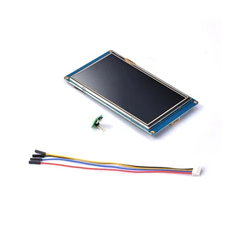 HMI LCD Zaslon na Dotik NX8048T050 5-Palčni Vmesnikov človek-Stroj HMI Ohmska Zaslon Izboljšano Serijo