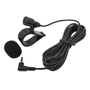 3,5 mm Zunanji Mikrofon z Montažo Kabel Stereo Mic za Avto & Vozila, Padec Ladijskega prometa