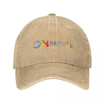 Onpassive Logotip Internet Denim Baseball Kape Klobuki Visoke Kakovosti Casquette Modni Moški Ženske Pokrivala